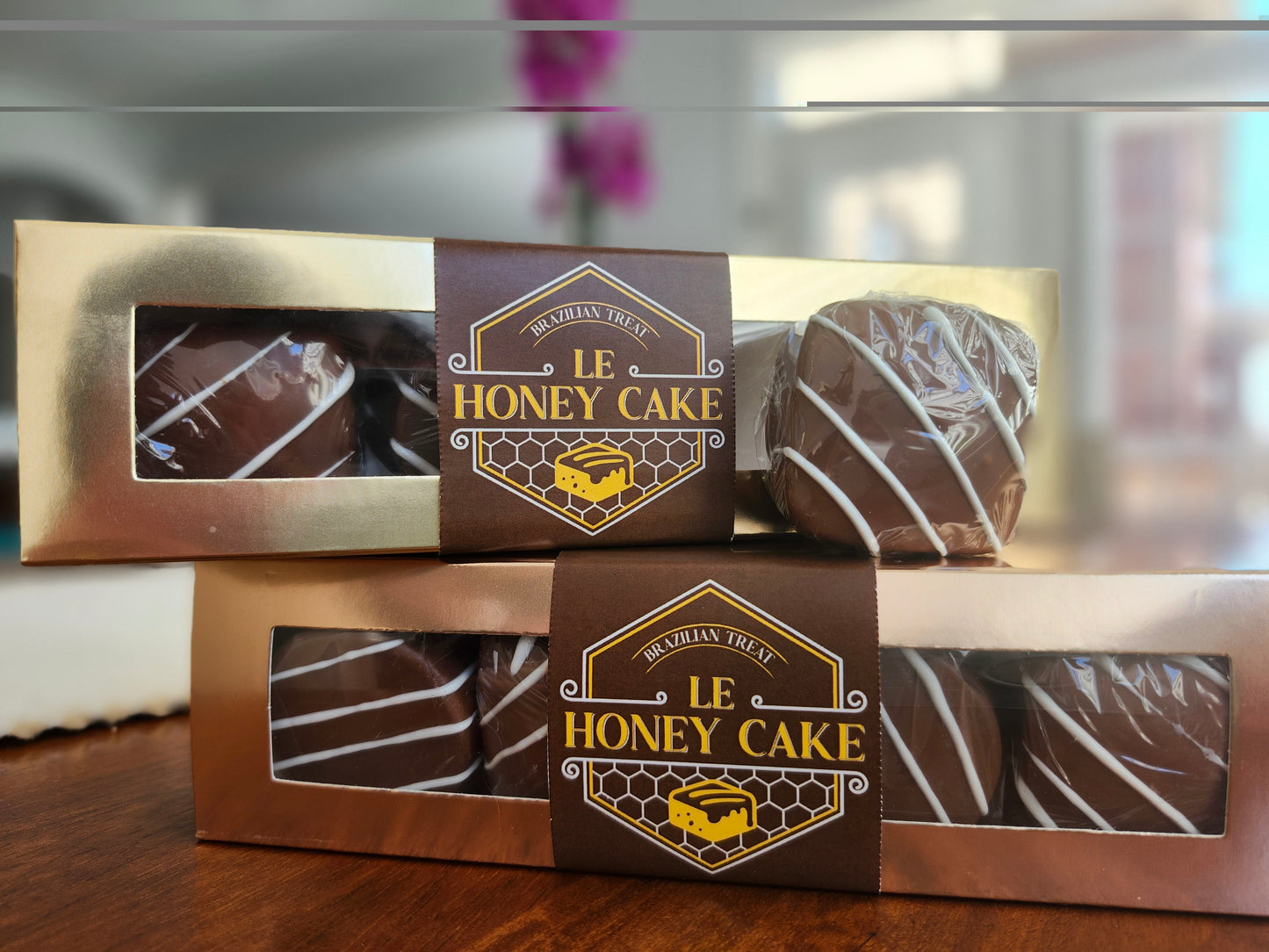 Le Honey Cake - gift box of 4