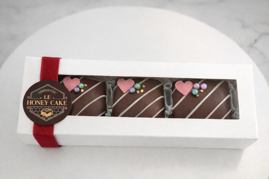 Valentine's Limited Edition - Box of 3 Signature Honey Cakes