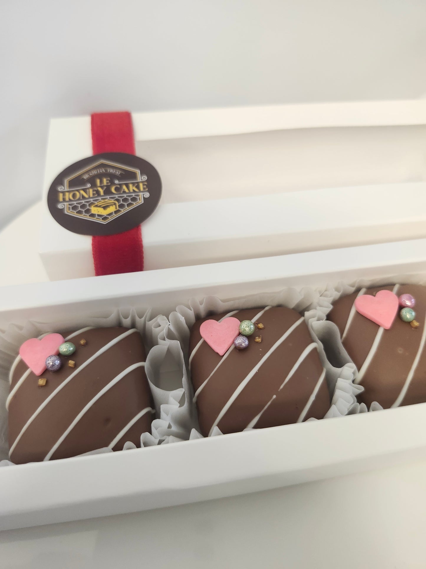 Valentine's Limited Edition - Box of 3 Signature Honey Cakes